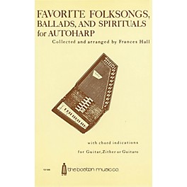 Music Sales Favorite Folksongs, Ballads and Spirituals for Autoharp Music Sales America Series