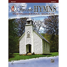 Alfred Favorite Hymns Instrumental Solos French Horn Book & CD