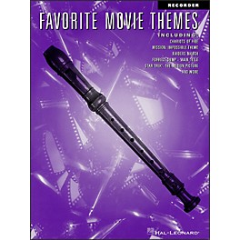 Hal Leonard Favorite Movie Themes for Recorder