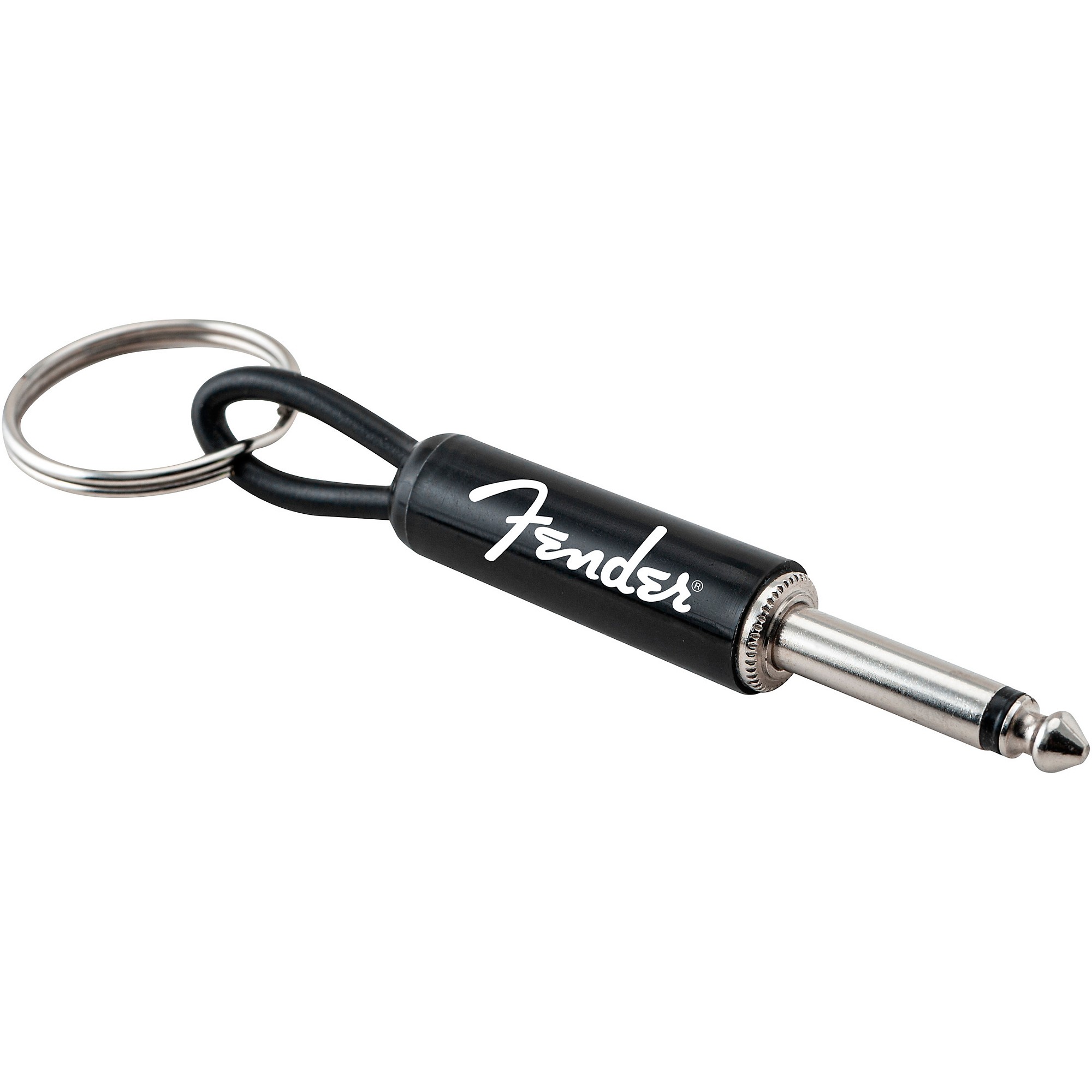 Pluginz Fender Guitar Plug Keychain Black Guitar Center