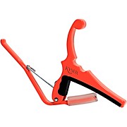 Fender x Kyser Quick-Change Classic Colors Electric Guitar Capo Fiesta Red