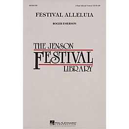 Hal Leonard Festival Alleluia 3-Part Mixed composed by Roger Emerson