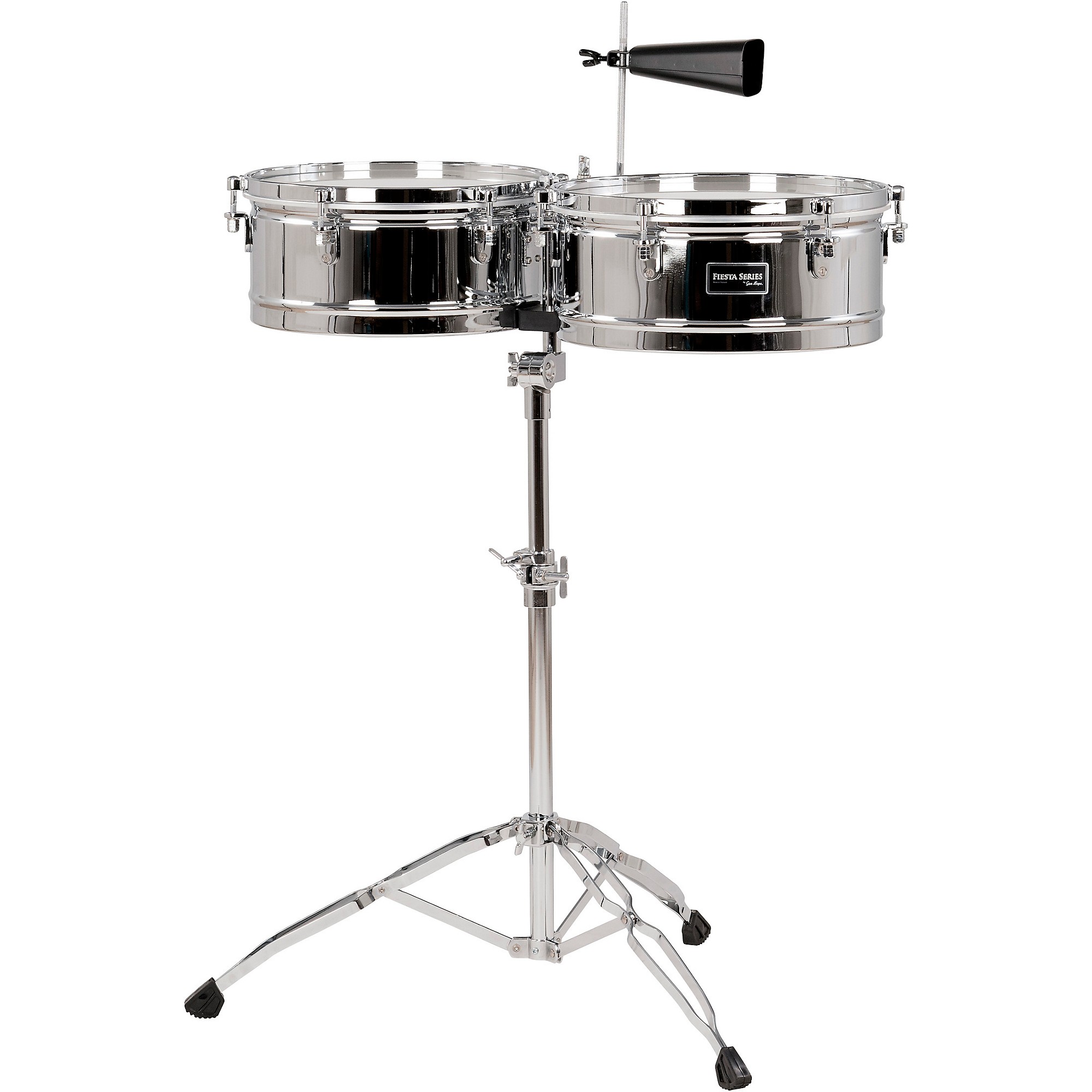 Gon Bops Fiesta Series Timbale Set 14 in./15 in. Chrome | Guitar Center