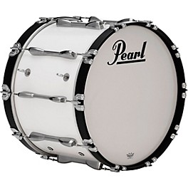 Open Box Pearl Finalist 20" Bass Drum Level 1 20 x 14 in. Pure White