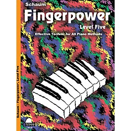 SCHAUM Fingerpower - Level 5 Educational Piano Series Softcover Written by John W. Schaum