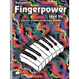 SCHAUM Fingerpower - Level 6 Educational Piano Series Softcover Written by John W. Schaum