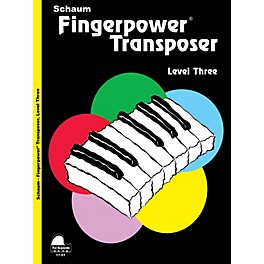 SCHAUM Fingerpower® Transposer Educational Piano Book by Wesley Schaum (Level Early Inter)