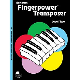 SCHAUM Fingerpower® Transposer Educational Piano Book by Wesley Schaum (Level Late Elem)