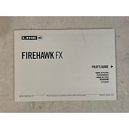 Used Line 6 Firehawk FX Effect Processor