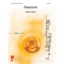 De Haske Music Firestorm (Score and Parts) Concert Band Composed by Stephen Bulla
