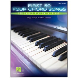 Hal Leonard First 50 4-Chord Songs You Should Play on the Piano - Easy Piano