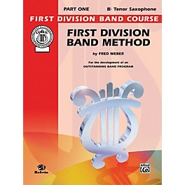 Alfred First Division Band Method Part 1 B-Flat Tenor Saxophone