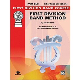 Alfred First Division Band Method Part 1 E-Flat Baritone Saxophone Book