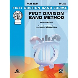 Alfred First Division Band Method Part 2 Drums