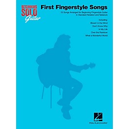 Hal Leonard First Fingerstyle Songs - Beginning Solo Guitar