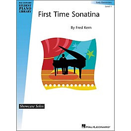 Hal Leonard First Time Sonatina - Level 1 Hal Leonard Student Piano Library by Fred Kern
