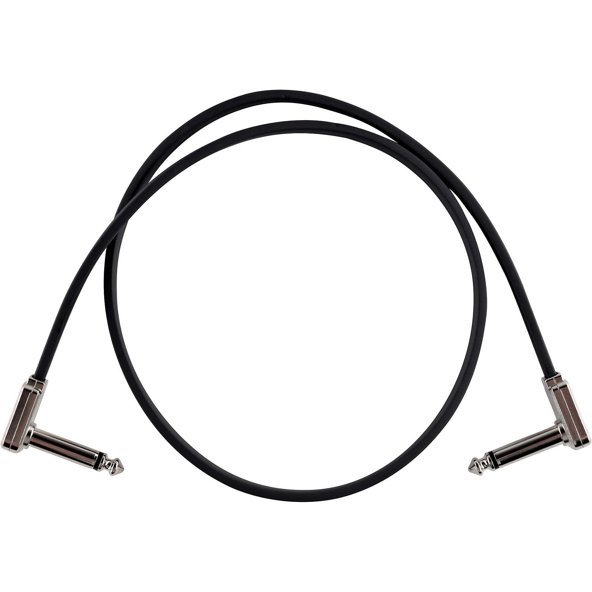 Ernie Ball Flat Patch Ribbon Cables 24 in. Black Guitar Center