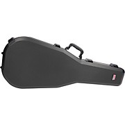 Flight Pro V2 TSA Series ATA Molded Acoustic Guitar Case Black
