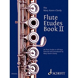 Schott Flute Etudes II (48 Flute Etudes in All Keys) Instrumental Folio Series Softcover