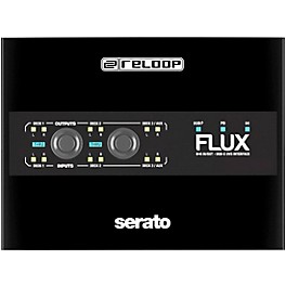 Open Box Reloop Flux 6x6 In/Out USB-C DVS Interface for Serato DJ Pro Level 1  Black