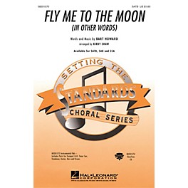 Hal Leonard Fly Me To The Moon (In Other Words) Combo Parts Arranged by Kirby Shaw