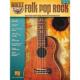 Hal Leonard Folk Pop Rock (Ukulele Play-Along Volume 20) Ukulele Play-Along Series Softcover with CD