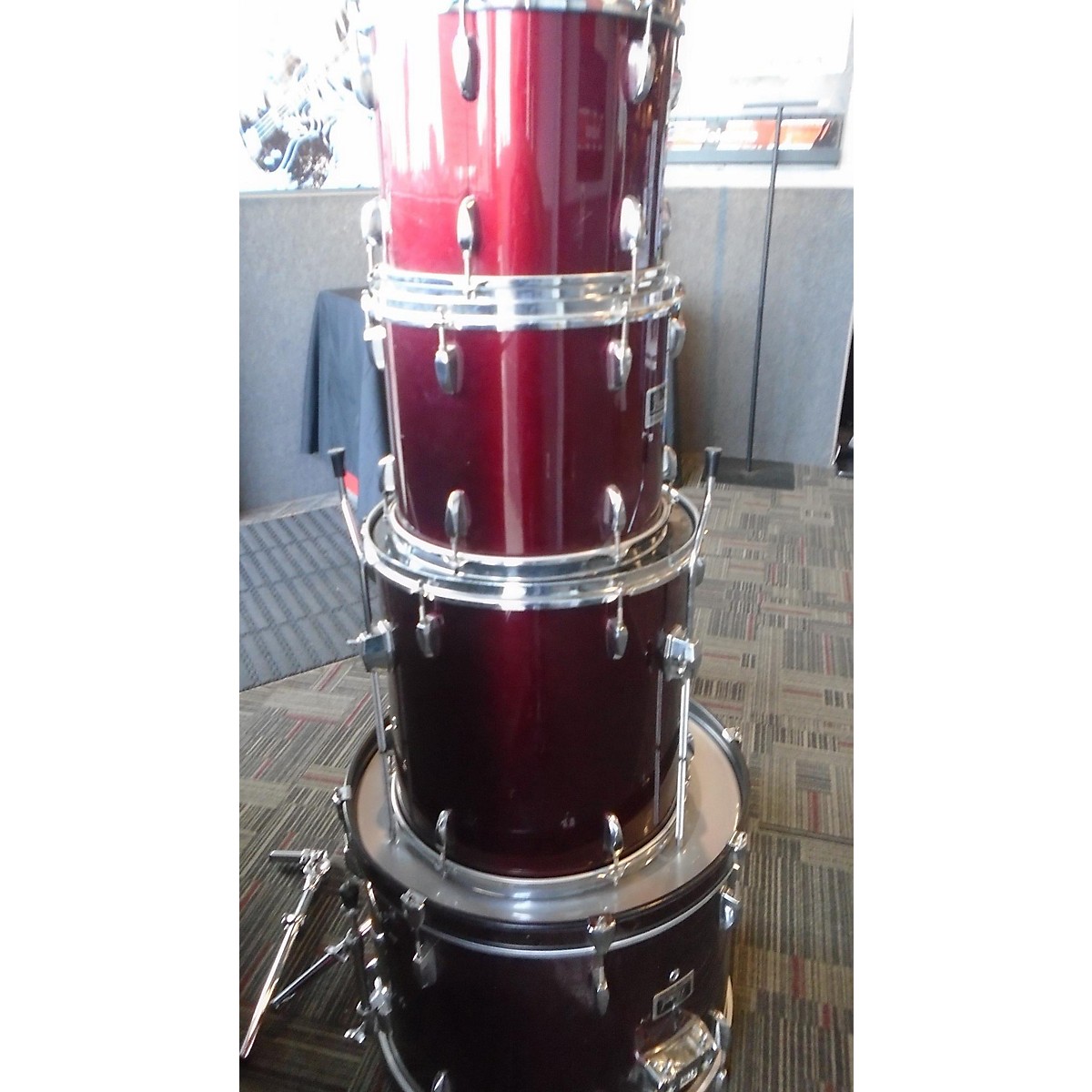 Used Pearl Forum Drum Kit Guitar Center