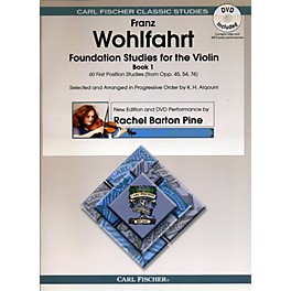 Carl Fischer Foundation Studies for Violin Book 1 (Book + DVD)