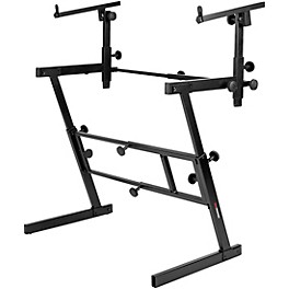 Gator Frameworks GFW-KEY-Z2000 Adjustable Z-Style Keyboard Stand w/ 2nd Tier