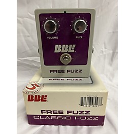 Used BBE Free Fuzz Effect Pedal