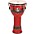 Toca Freestlyle Mechanically Tuned Djembe With Extended Rim 10 in. Bali Red