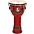 Toca Freestlyle Mechanically Tuned Djembe With Extended Rim 12 in. Bali Red
