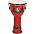 Toca Freestlyle Mechanically Tuned Djembe With Extended Rim 9 in. Bali Red