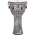 Toca Freestyle Antique-Finish Djembe 12 in. Silver