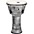 Toca Freestyle Antique-Finish Djembe 9 in. Silver