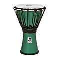 Toca Freestyle Colorsound Djembe Metallic Green 7 in.