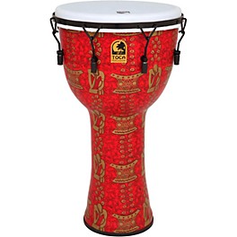 Toca Freestyle II Mechanically-Tuned Djembe with Bag 14 in. Thinker