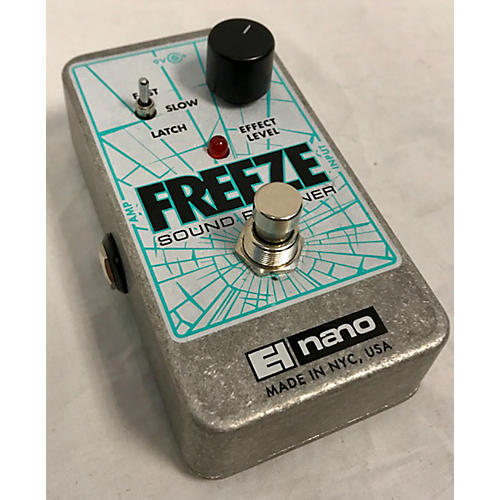 Used ElectroHarmonix Freeze Sound Retainer Compression Effect Pedal