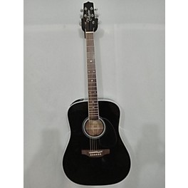 Used Takamine Ft341 Dread Acoustic Guitar
