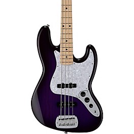 G&L Fullerton Deluxe JB With Maple Fretboard Electric Bass Purple Burst