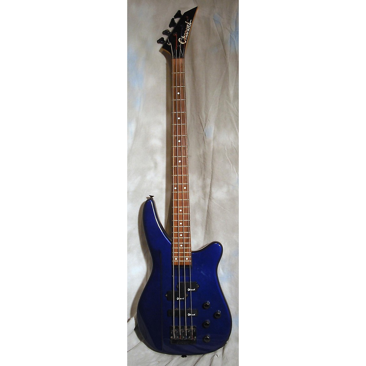Used Charvel Fusion 4 Electric Bass Guitar Blue Guitar Center