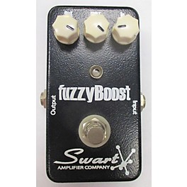 Used Swart Fuzzy Boost Effect Pedal