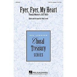 Hal Leonard Fyer, Fyer, My Heart SSATB A Cappella arranged by John Leavitt