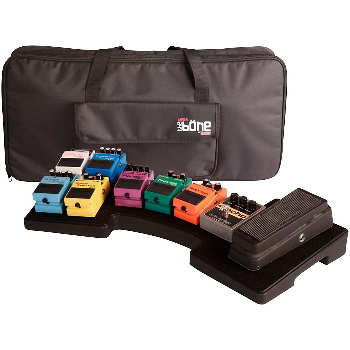 Gator GMega Bone Pedal Board with Padded Bag Guitar Center
