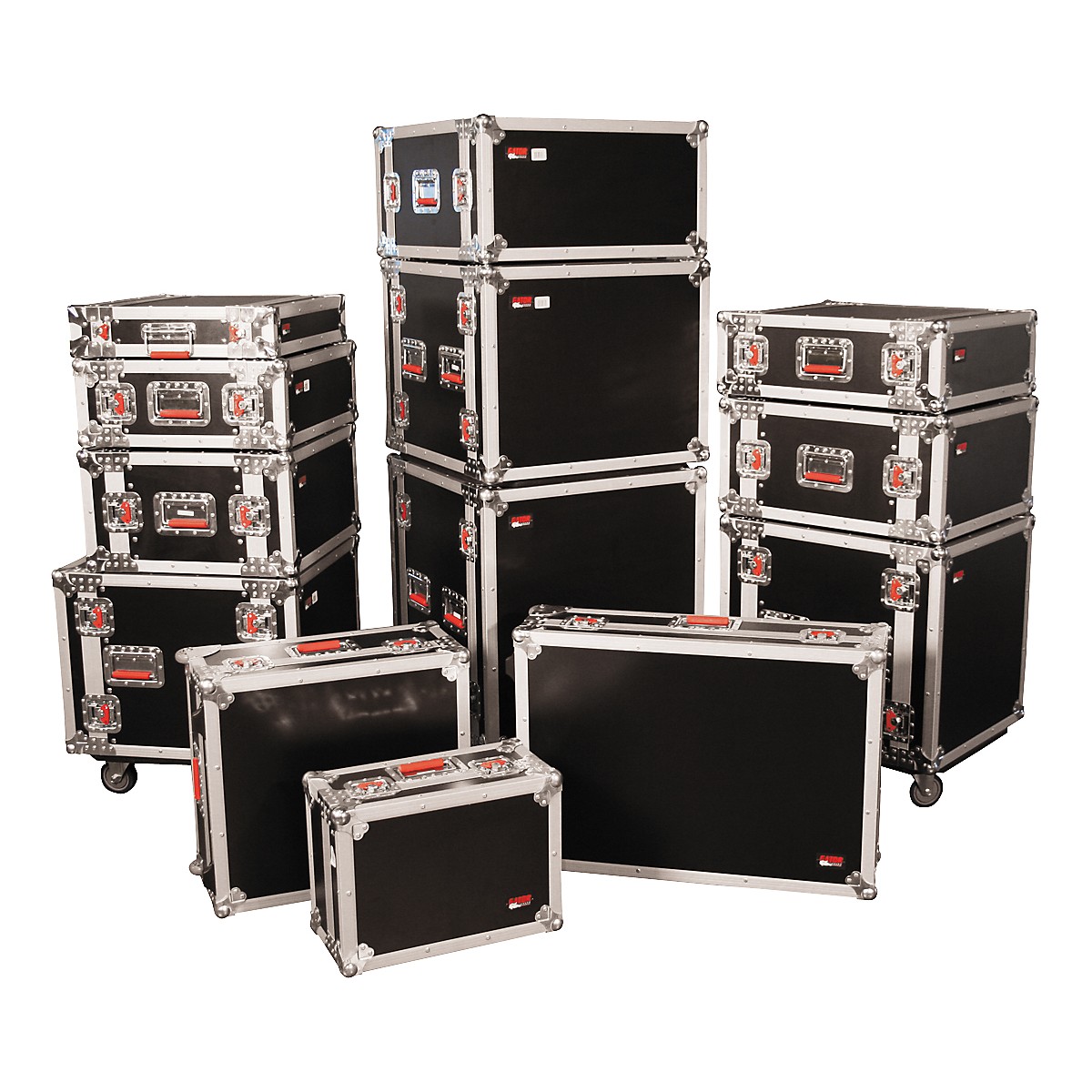 Gator GTour Rack Road Case with Casters 14 Spaces Guitar Center