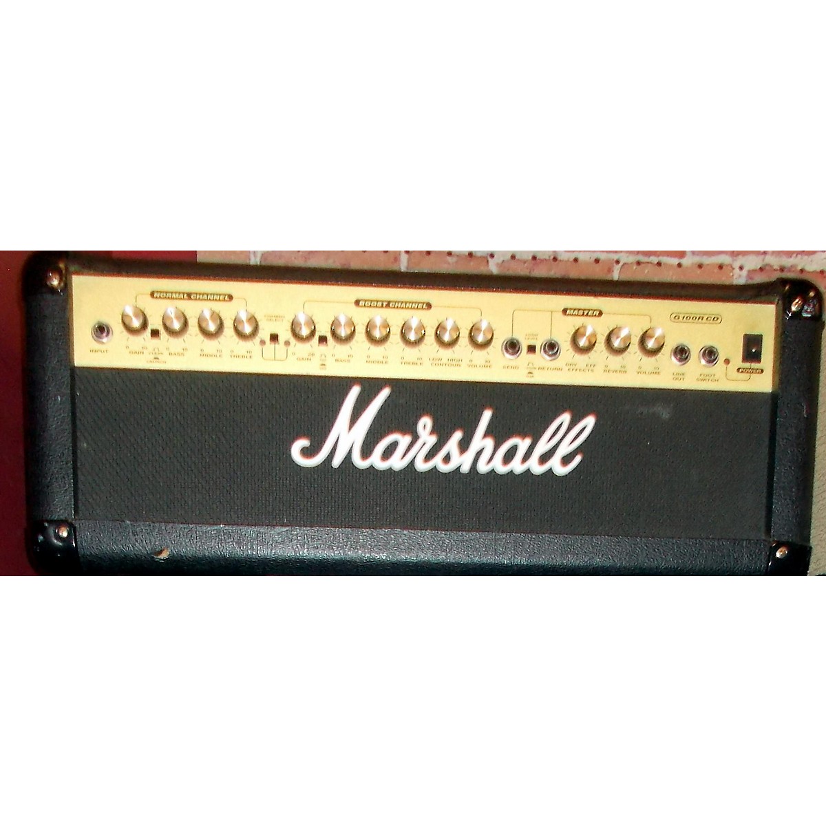 Used Marshall G100RCD Solid State Guitar Amp Head Guitar Center