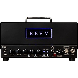 Open Box Revv Amplification G20 20W Tube Guitar Amp Head Level 1 Black