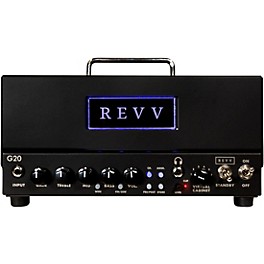 Blemished Revv Amplification G20 20W Tube Guitar Amp Head Level 2 Black 197881172367