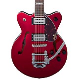 Gretsch Guitars G2657T Streamliner Center Block Jr. Double-Cut with Bigsby Electric Guitar Candy Apple Red