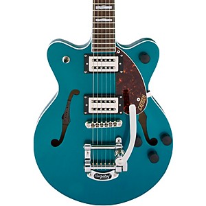 Gretsch Guitars G2657T Streamliner Center Block Jr. Double-Cut with Bigsby Electric Guitar Ocean Turquoise 